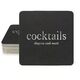 Big Word Cocktails Square Coasters Image 1 of 4